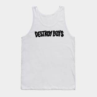 Destroy Boys Merch Destroy Boys Logo Tank Top